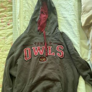 temple hoodie
brand- colosseum 
Size men’s large
lightly worn
oversized